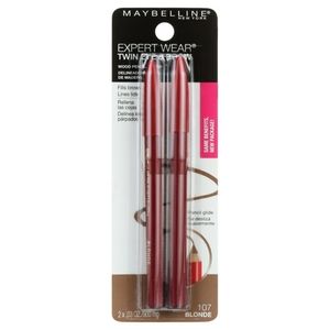 4 Maybelline New York Expert Wear Twin Brow & Eye Pencils Blonde 107